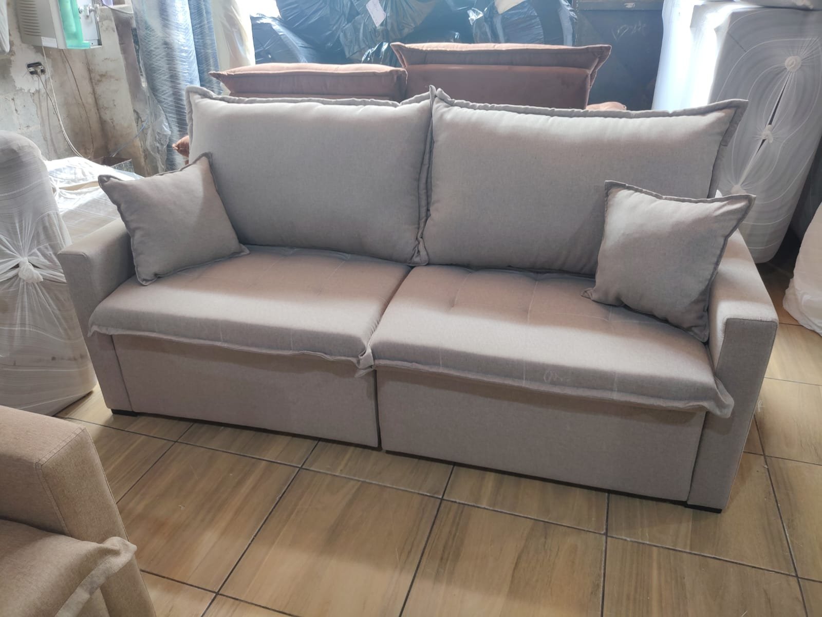 Sofá produzido pela Ander Decor